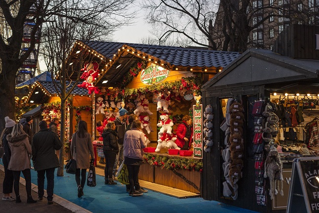 Downtown Iowa City's annual holiday market returns with local and festive goods