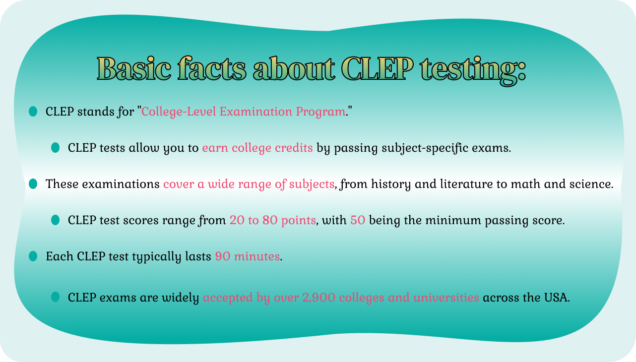 how to prepare for a CLEP test