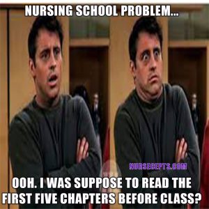 Memes about nursing school