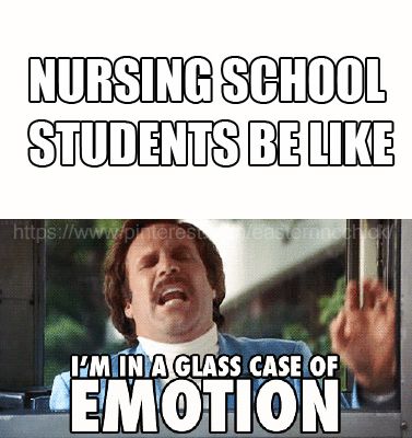 When nursing school beats you hard