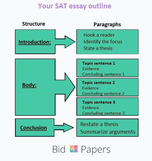 sat essay layout