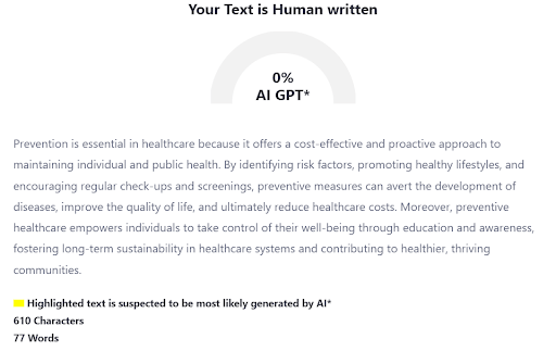 AI to human text converter tool 